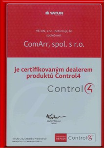 certifikát