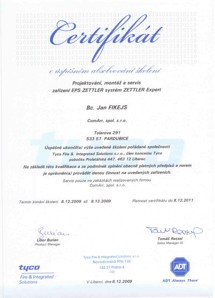 certifikát