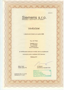 certifikát