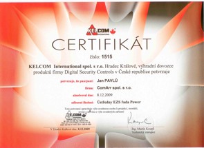certifikát