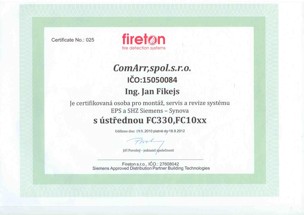 certifikát