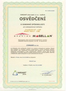 certifikát