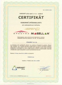 certifikát