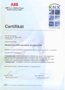 certifikát