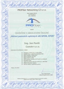 certifikát