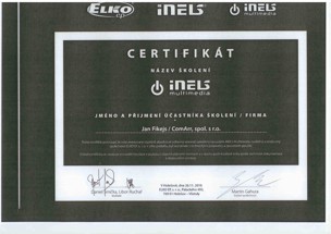 certifikát