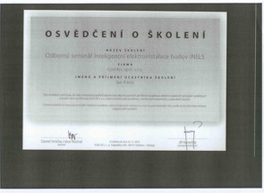certifikát